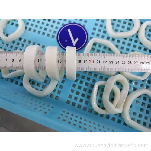 Cheap Price Frozen Seafood Giant Squid Rings 3-8cm